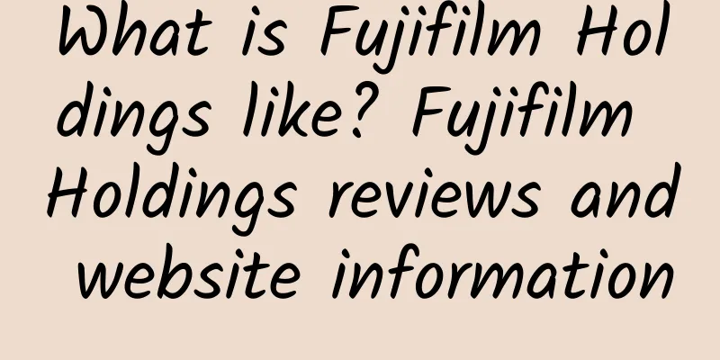 What is Fujifilm Holdings like? Fujifilm Holdings reviews and website information