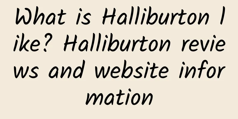 What is Halliburton like? Halliburton reviews and website information