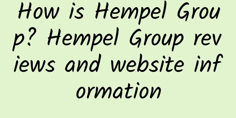 How is Hempel Group? Hempel Group reviews and website information