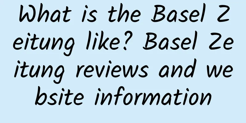 What is the Basel Zeitung like? Basel Zeitung reviews and website information