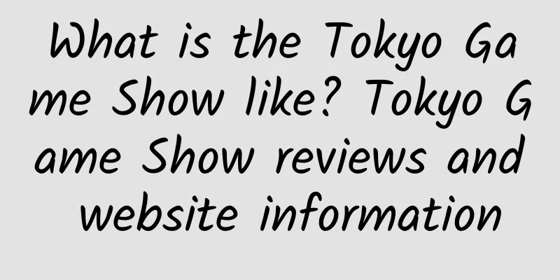 What is the Tokyo Game Show like? Tokyo Game Show reviews and website information