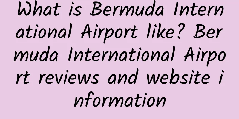 What is Bermuda International Airport like? Bermuda International Airport reviews and website information