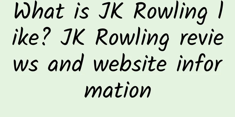 What is JK Rowling like? JK Rowling reviews and website information