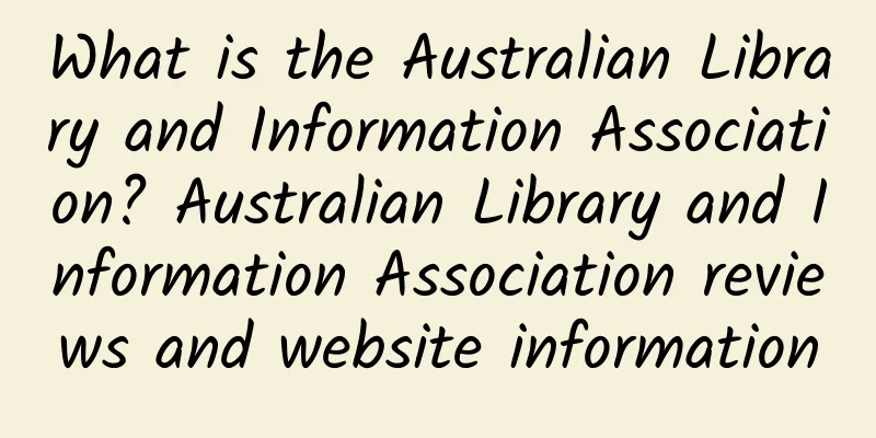 What is the Australian Library and Information Association? Australian Library and Information Association reviews and website information
