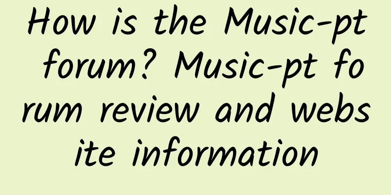 How is the Music-pt forum? Music-pt forum review and website information