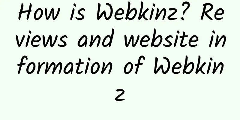 How is Webkinz? Reviews and website information of Webkinz