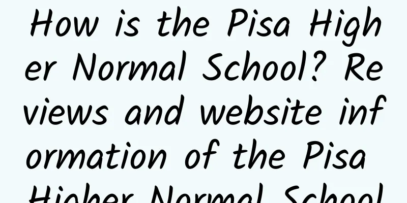 How is the Pisa Higher Normal School? Reviews and website information of the Pisa Higher Normal School