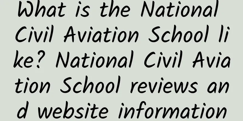 What is the National Civil Aviation School like? National Civil Aviation School reviews and website information