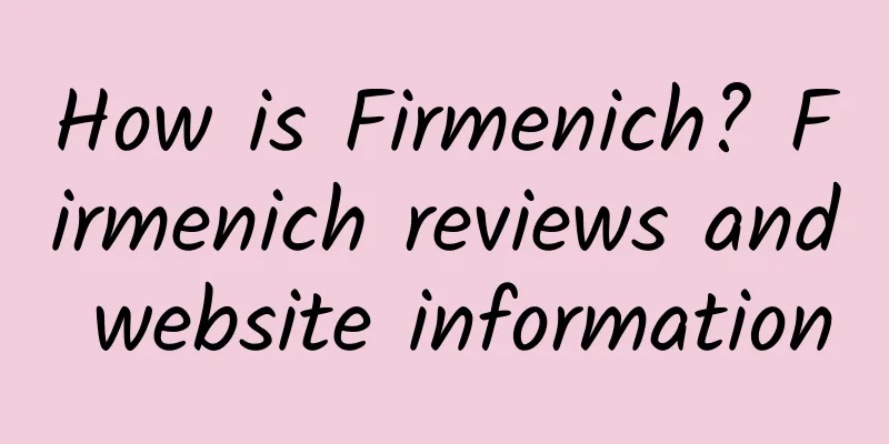 How is Firmenich? Firmenich reviews and website information