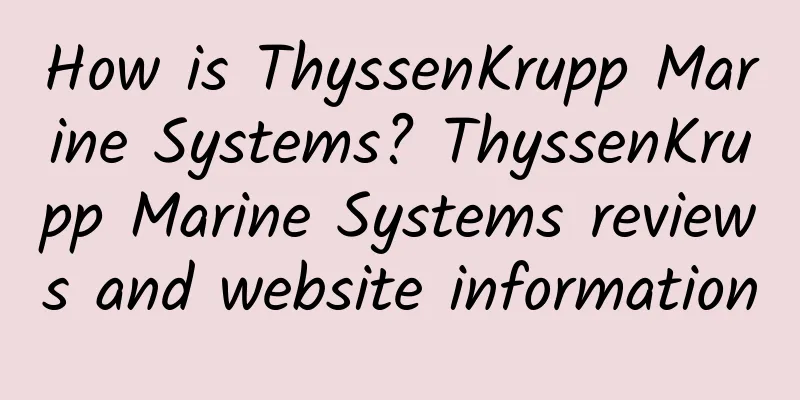 How is ThyssenKrupp Marine Systems? ThyssenKrupp Marine Systems reviews and website information