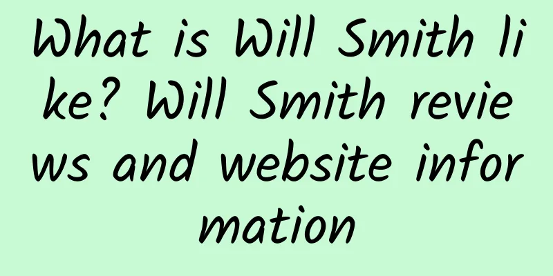 What is Will Smith like? Will Smith reviews and website information