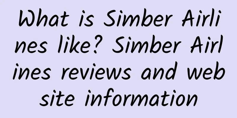 What is Simber Airlines like? Simber Airlines reviews and website information