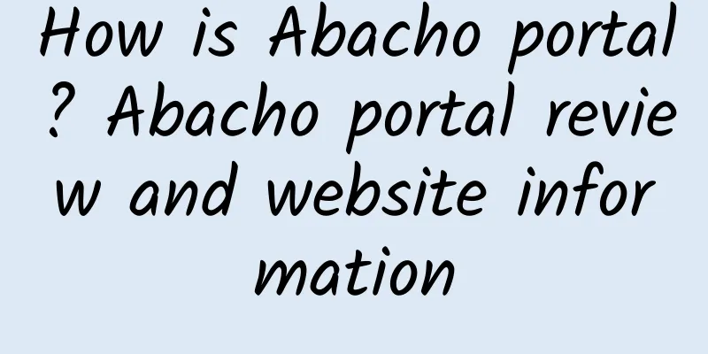 How is Abacho portal? Abacho portal review and website information