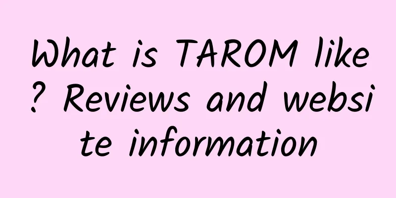 What is TAROM like? Reviews and website information