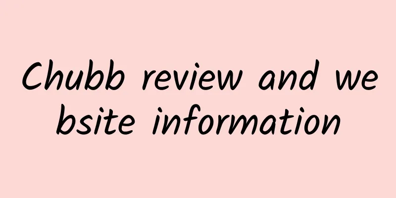 Chubb review and website information