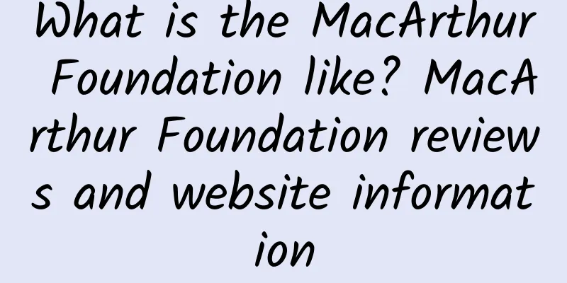 What is the MacArthur Foundation like? MacArthur Foundation reviews and website information