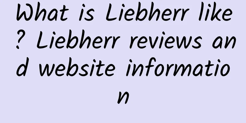 What is Liebherr like? Liebherr reviews and website information