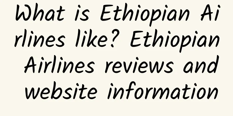 What is Ethiopian Airlines like? Ethiopian Airlines reviews and website information