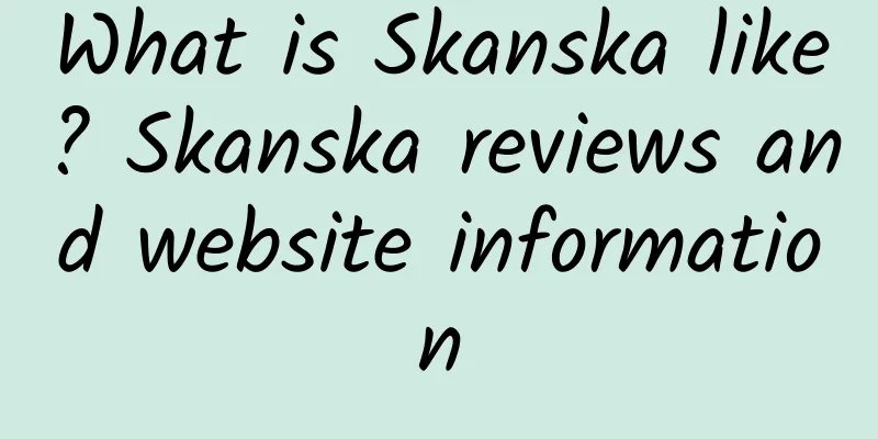 What is Skanska like? Skanska reviews and website information