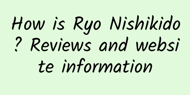 How is Ryo Nishikido? Reviews and website information