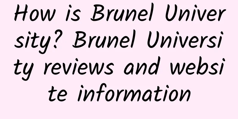 How is Brunel University? Brunel University reviews and website information