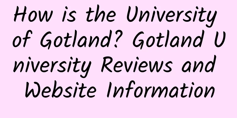 How is the University of Gotland? Gotland University Reviews and Website Information