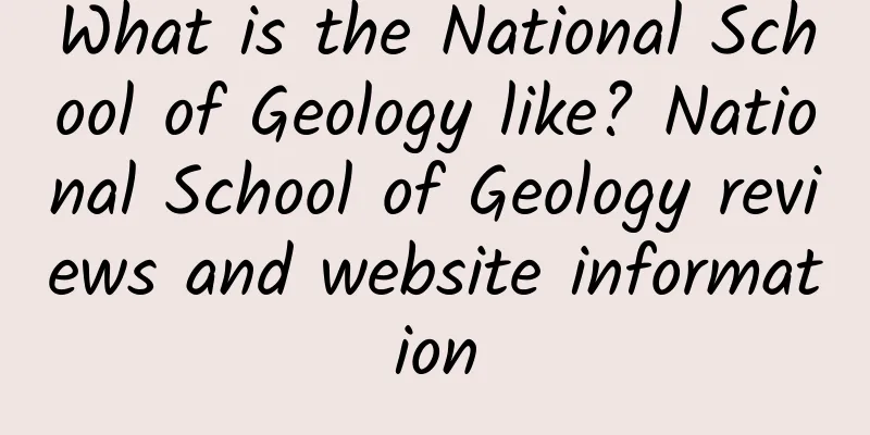 What is the National School of Geology like? National School of Geology reviews and website information