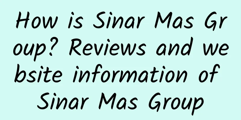 How is Sinar Mas Group? Reviews and website information of Sinar Mas Group