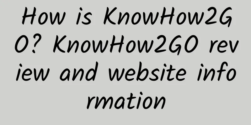 How is KnowHow2GO? KnowHow2GO review and website information