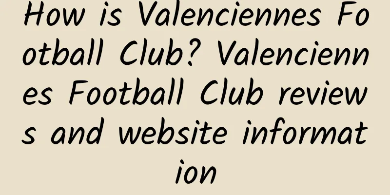 How is Valenciennes Football Club? Valenciennes Football Club reviews and website information