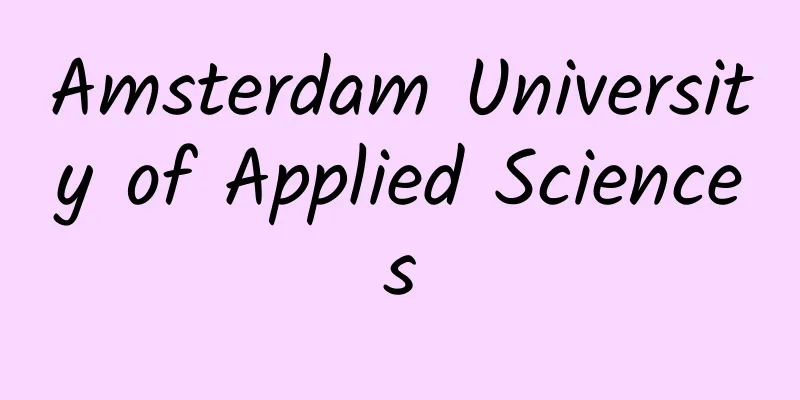 Amsterdam University of Applied Sciences