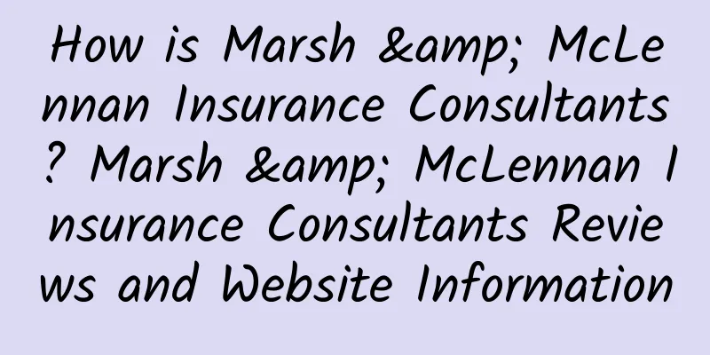 How is Marsh & McLennan Insurance Consultants? Marsh & McLennan Insurance Consultants Reviews and Website Information