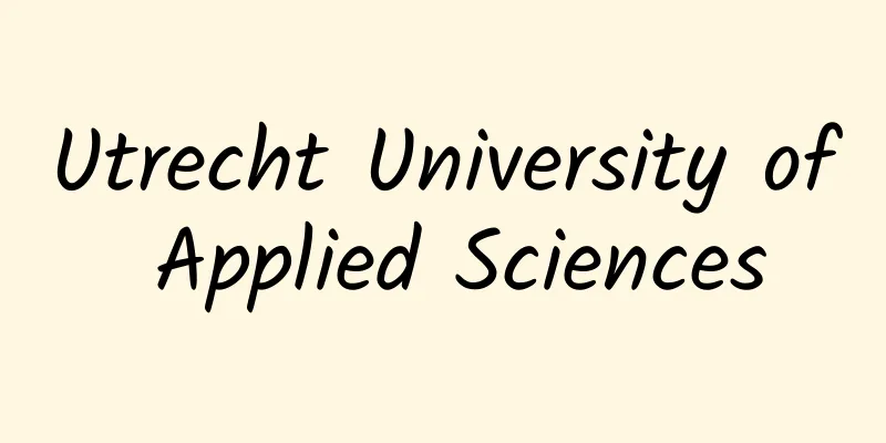 Utrecht University of Applied Sciences
