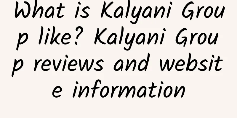 What is Kalyani Group like? Kalyani Group reviews and website information