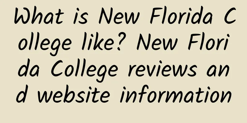 What is New Florida College like? New Florida College reviews and website information