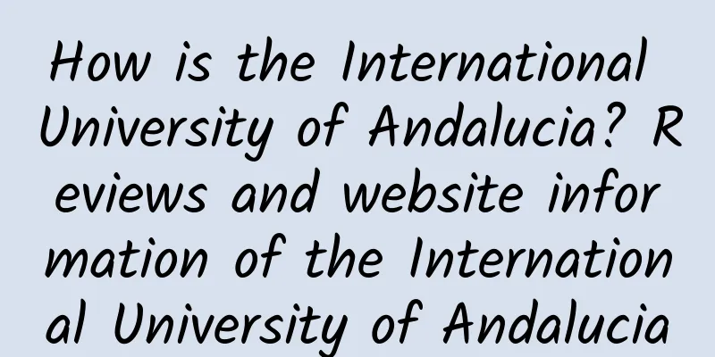 How is the International University of Andalucia? Reviews and website information of the International University of Andalucia