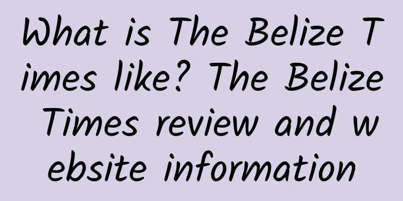 What is The Belize Times like? The Belize Times review and website information