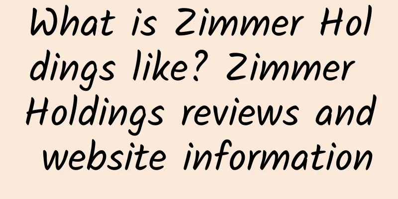 What is Zimmer Holdings like? Zimmer Holdings reviews and website information