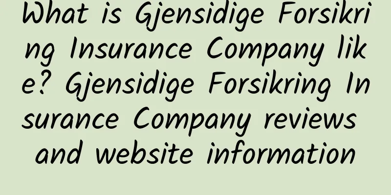 What is Gjensidige Forsikring Insurance Company like? Gjensidige Forsikring Insurance Company reviews and website information