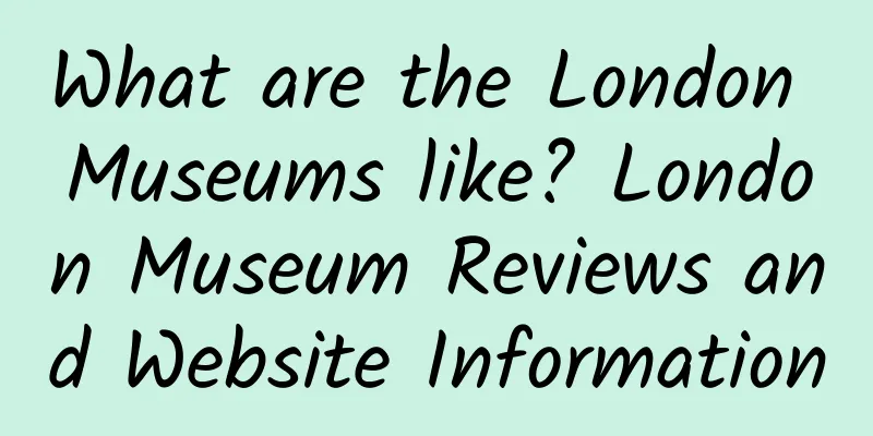 What are the London Museums like? London Museum Reviews and Website Information