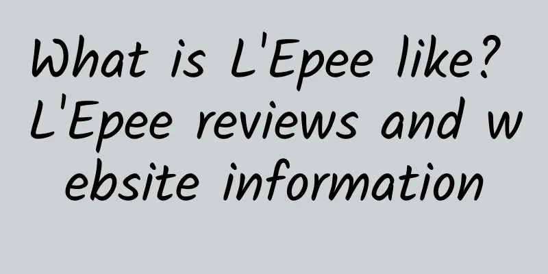 What is L'Epee like? L'Epee reviews and website information