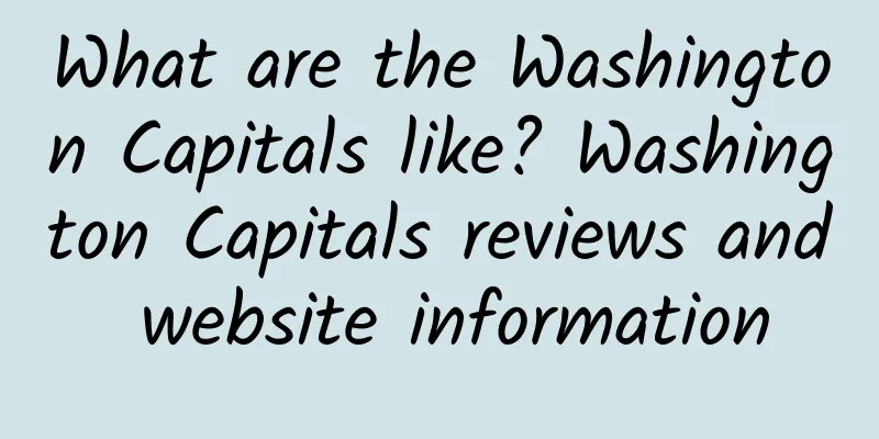 What are the Washington Capitals like? Washington Capitals reviews and website information