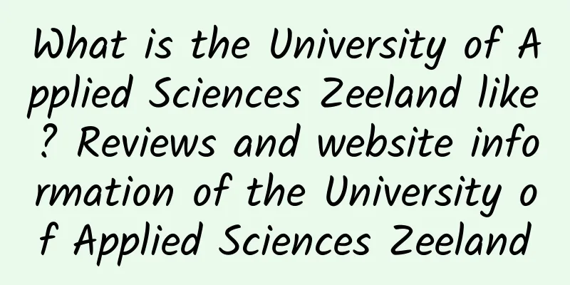 What is the University of Applied Sciences Zeeland like? Reviews and website information of the University of Applied Sciences Zeeland