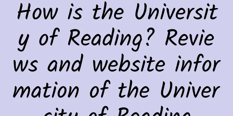 How is the University of Reading? Reviews and website information of the University of Reading