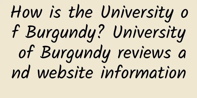 How is the University of Burgundy? University of Burgundy reviews and website information