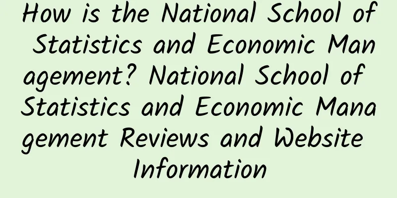How is the National School of Statistics and Economic Management? National School of Statistics and Economic Management Reviews and Website Information