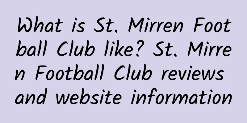 What is St. Mirren Football Club like? St. Mirren Football Club reviews and website information