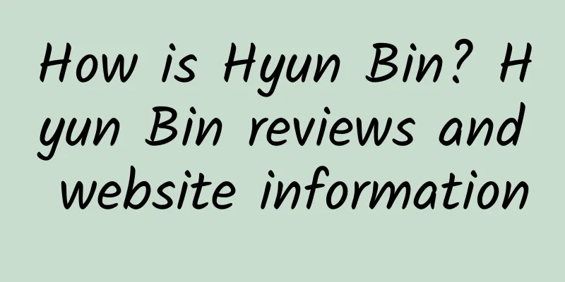 How is Hyun Bin? Hyun Bin reviews and website information