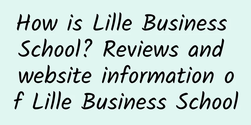 How is Lille Business School? Reviews and website information of Lille Business School