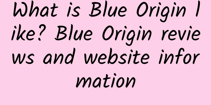 What is Blue Origin like? Blue Origin reviews and website information